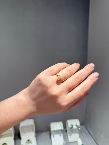 Anillo de Compromiso Solitario