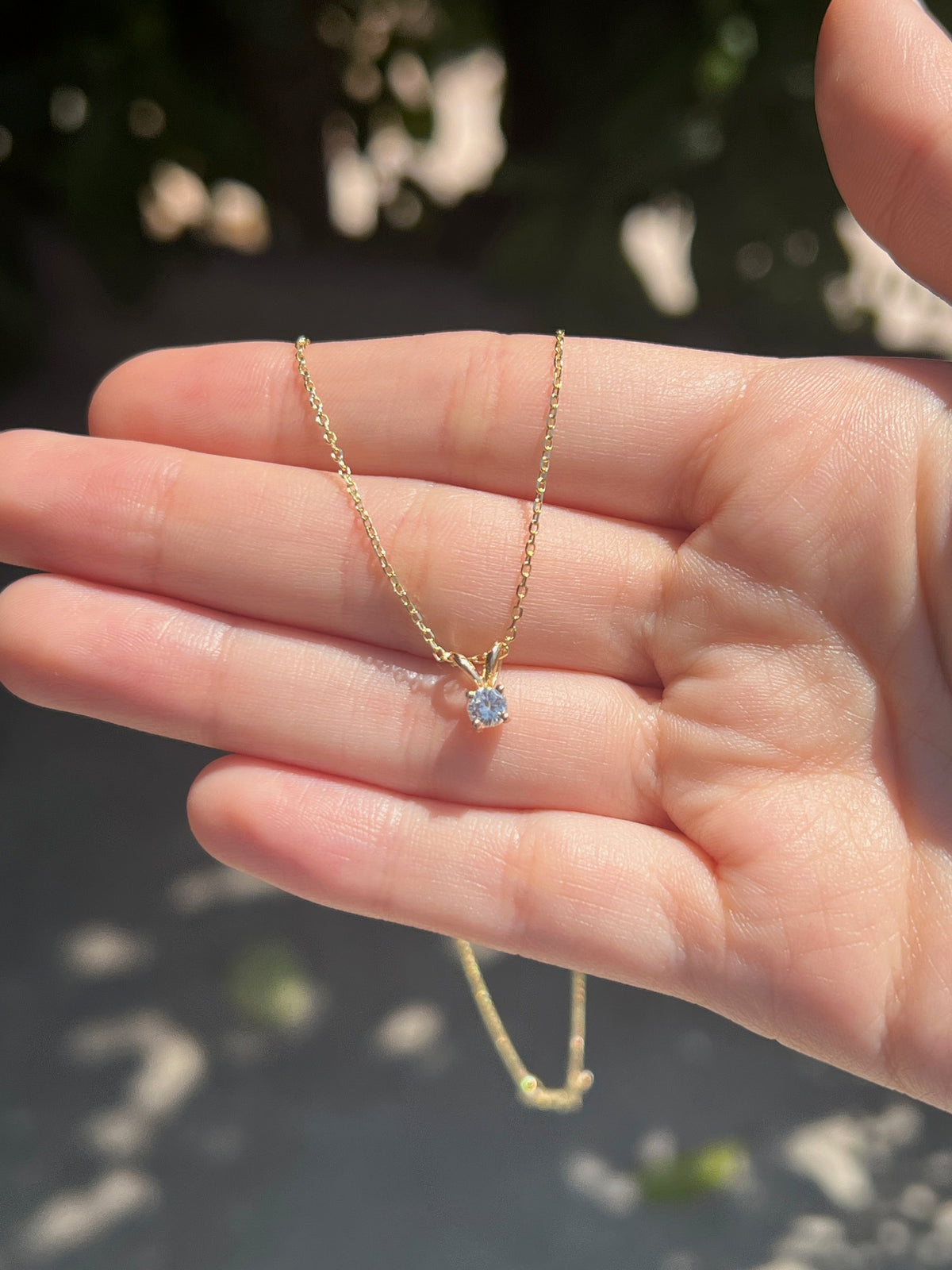 Colgante con Diamante