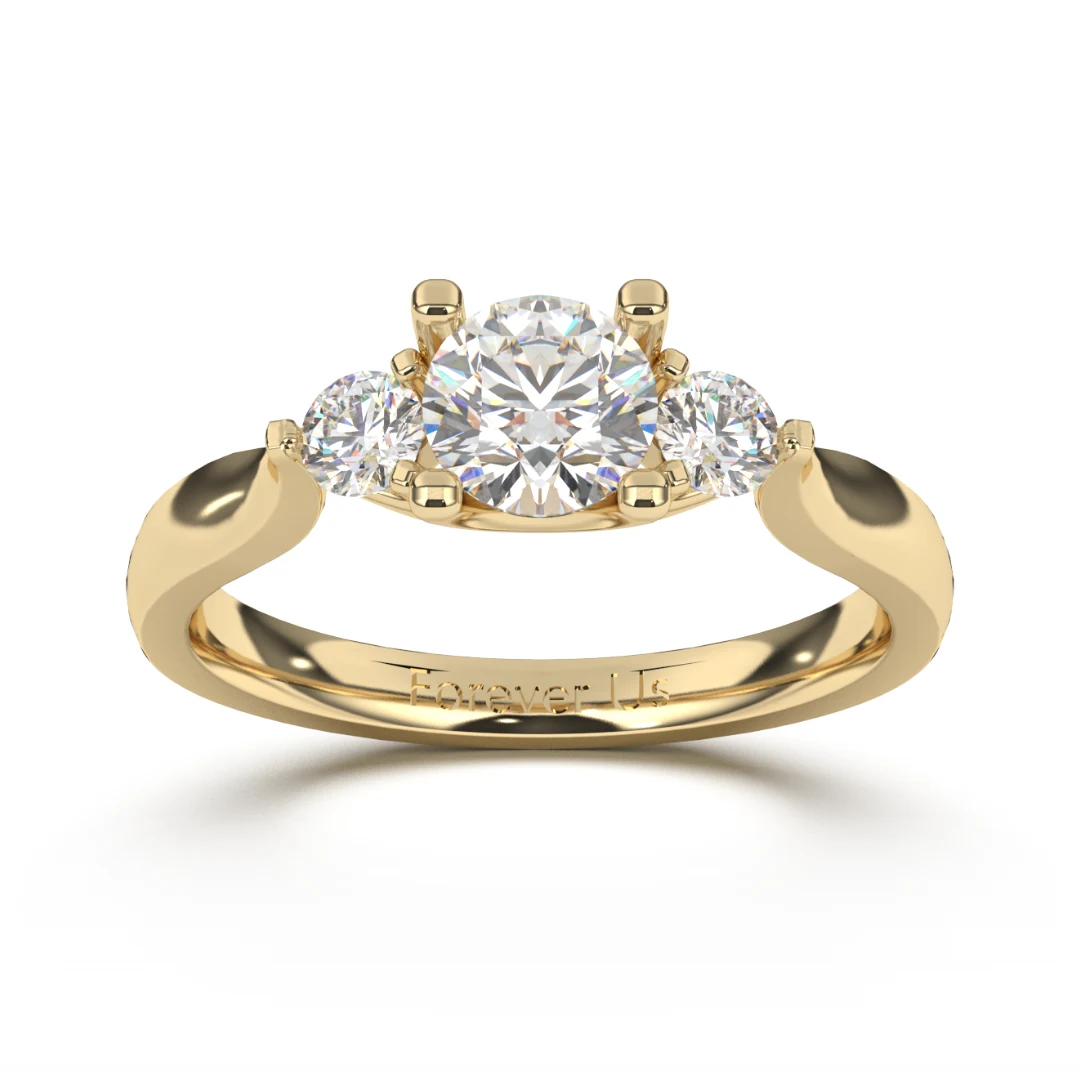 Anillo de Compromiso Amelie en oro