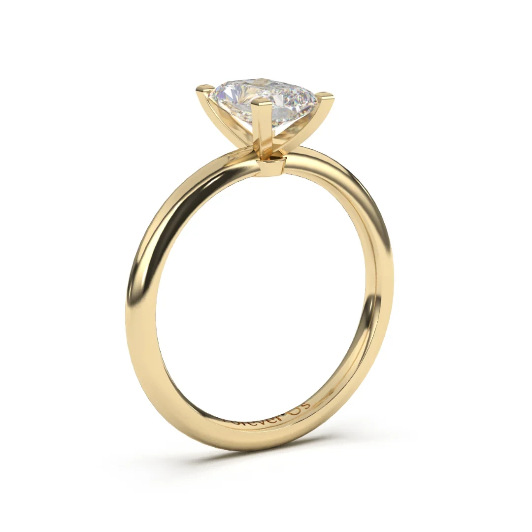 Anillo de Compromiso Arden en oro — Forever Us — vista 2