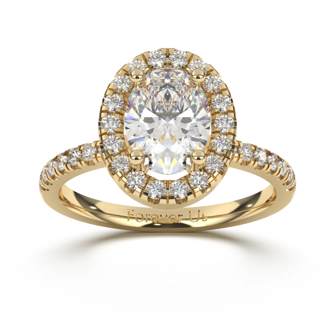 Anillo de Compromiso Ariana en oro