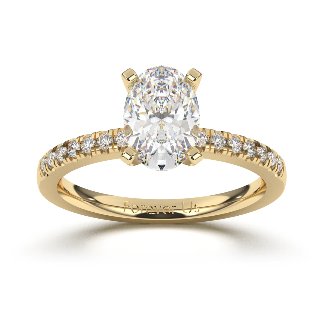 Anillo de Compromiso Aura en oro