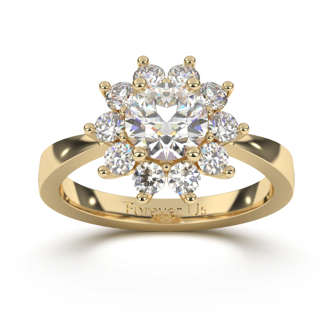 Anillo de Compromiso Azucena en oro