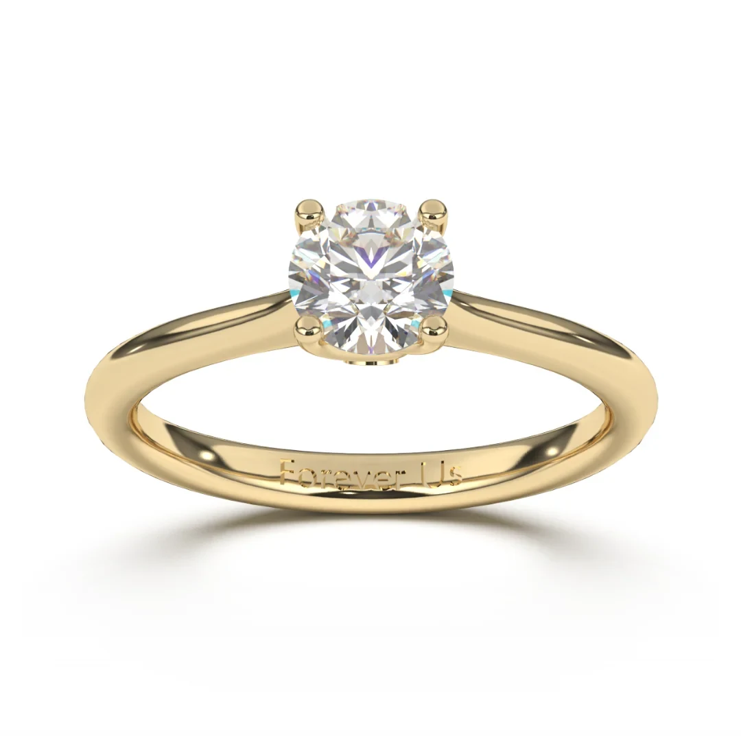Anillo de Compromiso Berna en oro — Forever Us