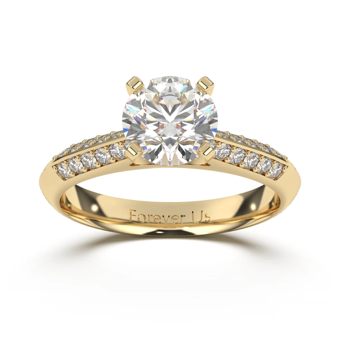 Anillo de Compromiso Brisbane en oro