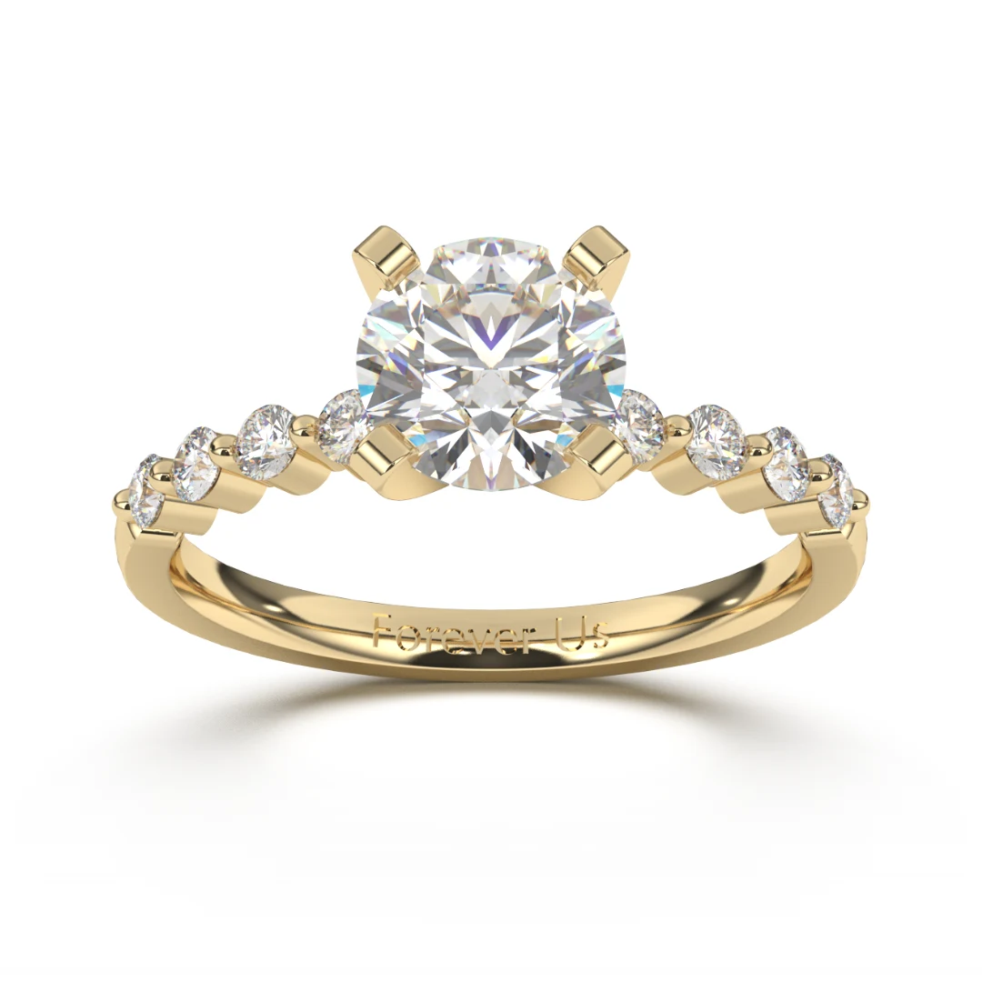 Anillo de Compromiso Capri en oro