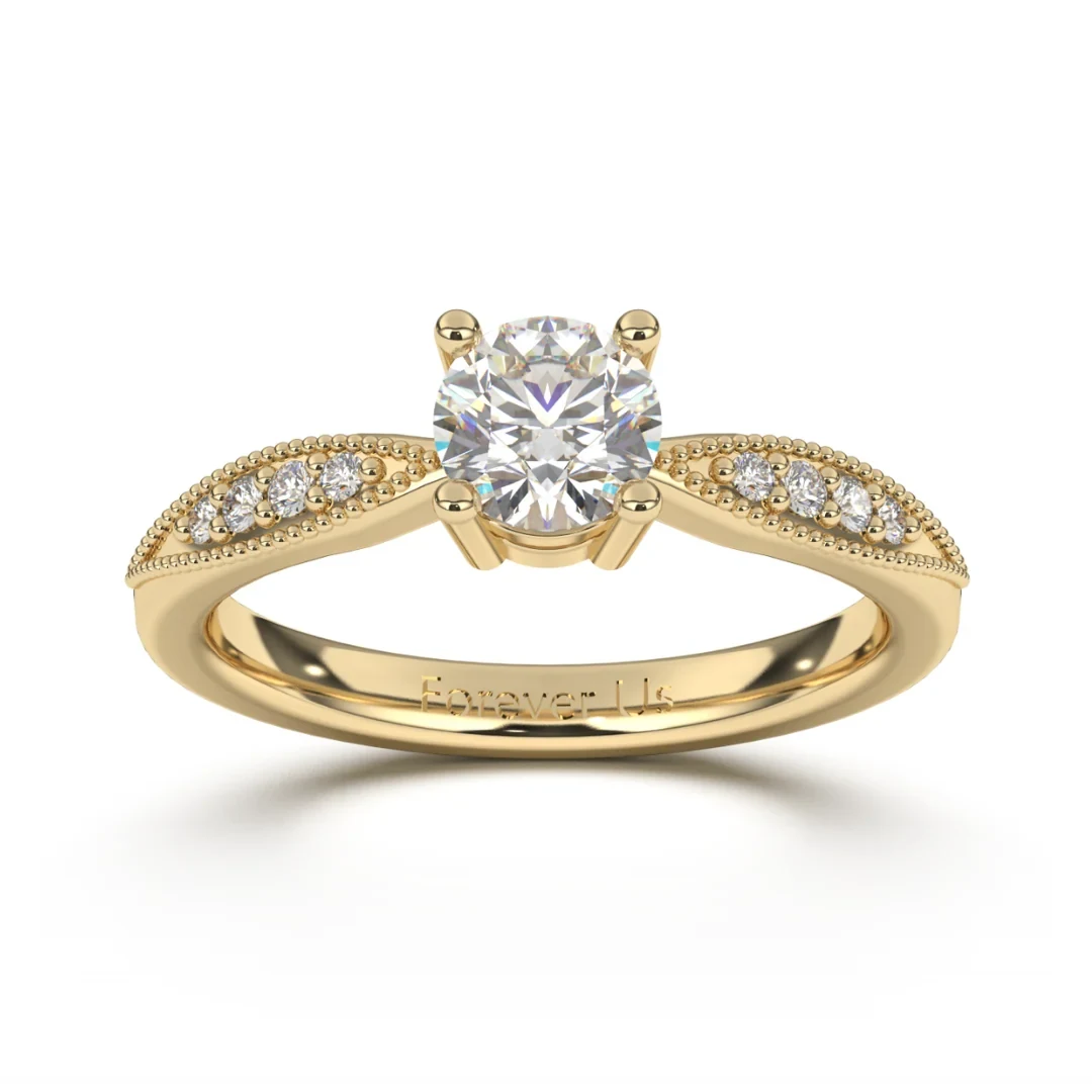 Anillo de Compromiso Cardiff en oro — Forever Us