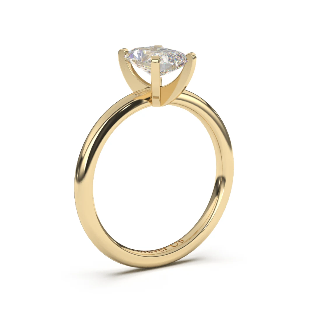 Anillo de Compromiso Cassey en oro — Forever Us — vista 2
