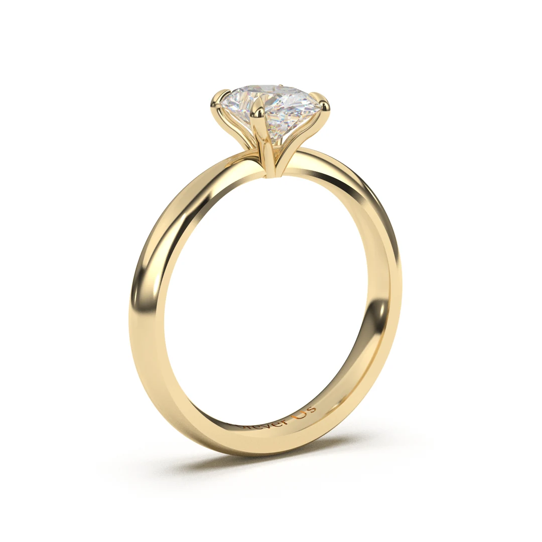Anillo de Compromiso Catherine en oro — Forever Us — vista 2
