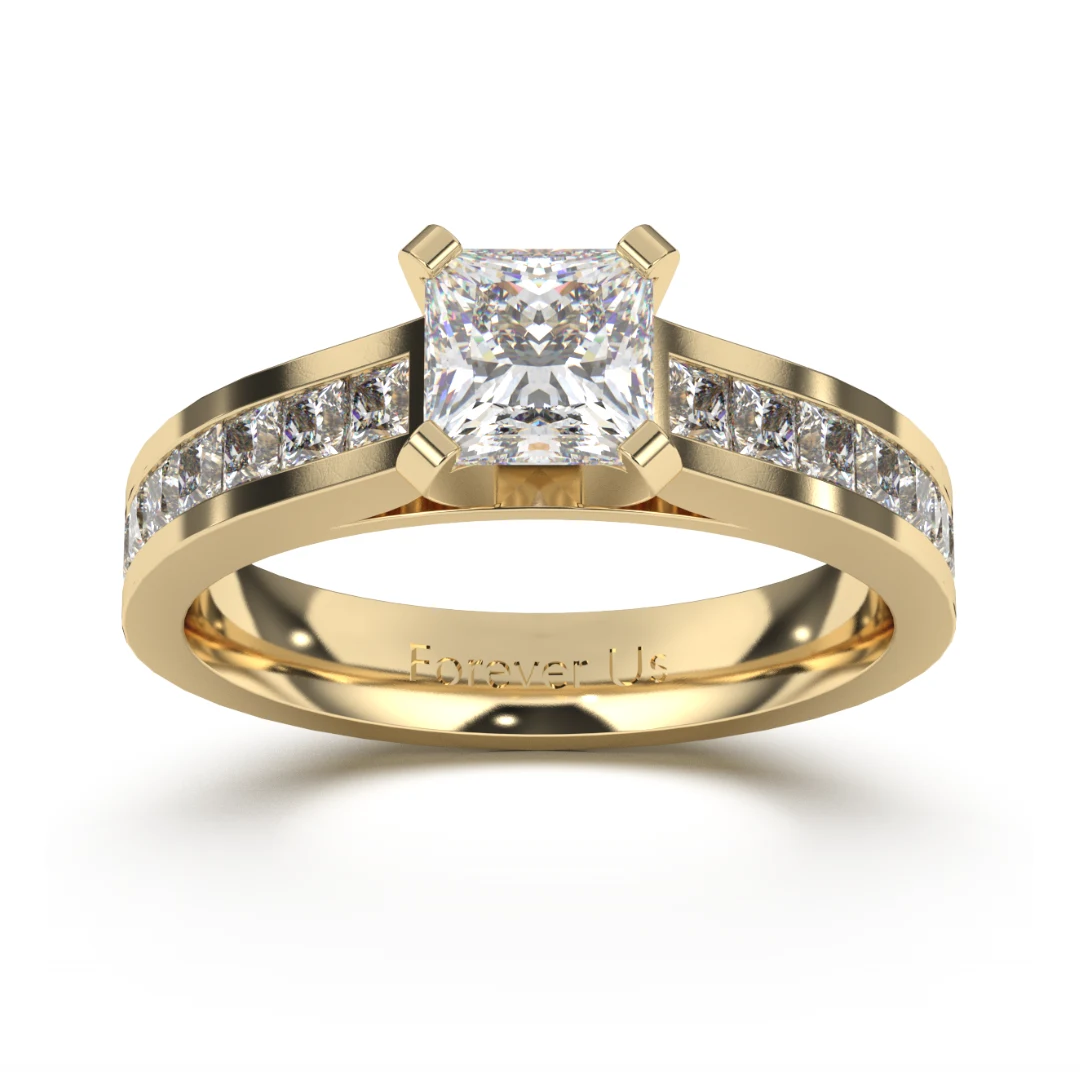 Anillo de Compromiso Cedrina en oro