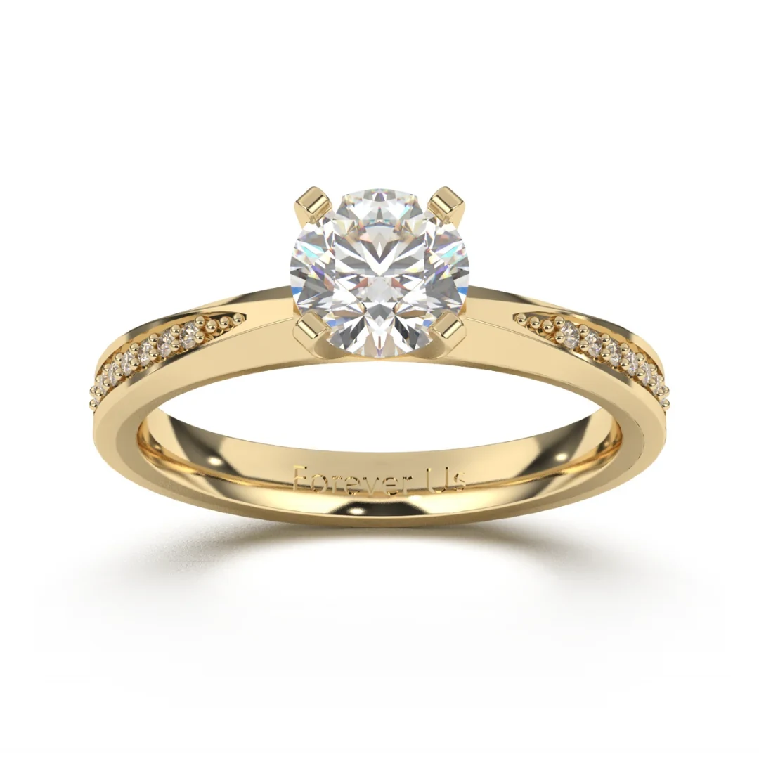 Anillo de Compromiso Fash en oro — Forever Us