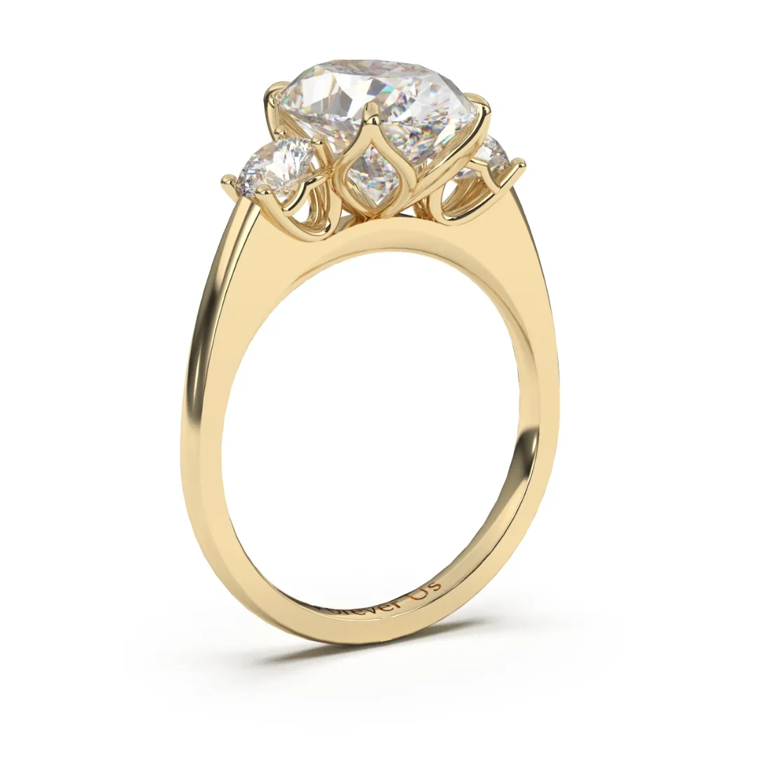 Anillo de Compromiso Fiora en oro — Forever Us — vista 2