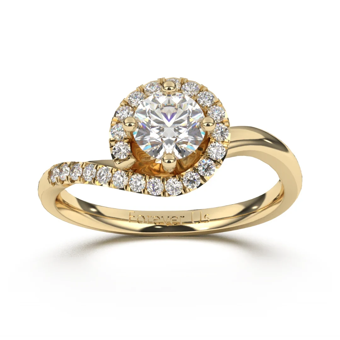 Anillo de Compromiso Giulia en oro