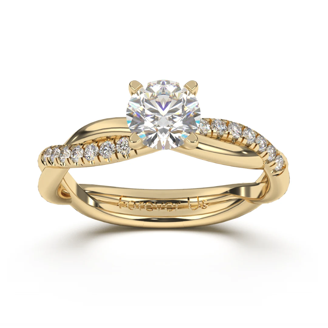 Anillo de Compromiso Glasgow en oro
