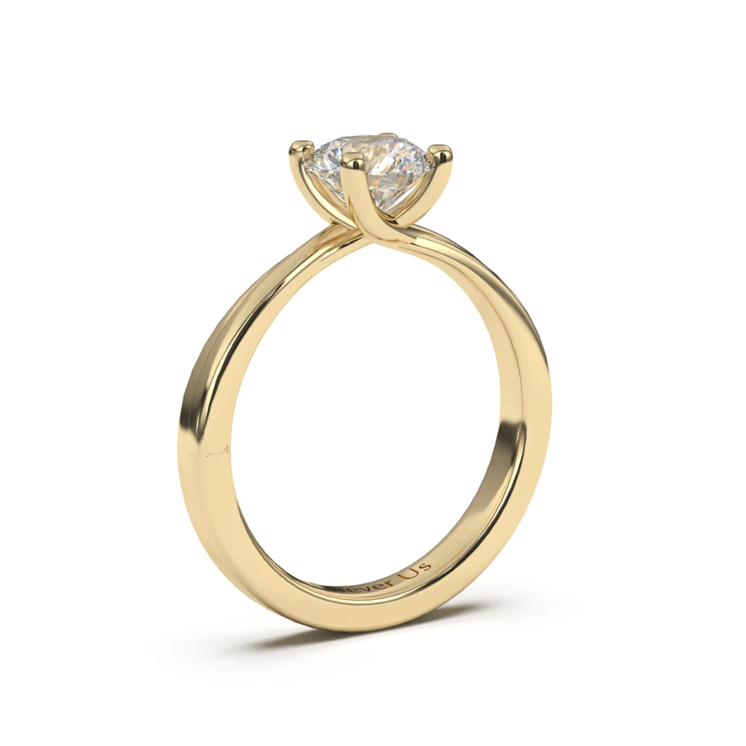 Anillo de Compromiso Grace en oro — Forever Us — vista 2