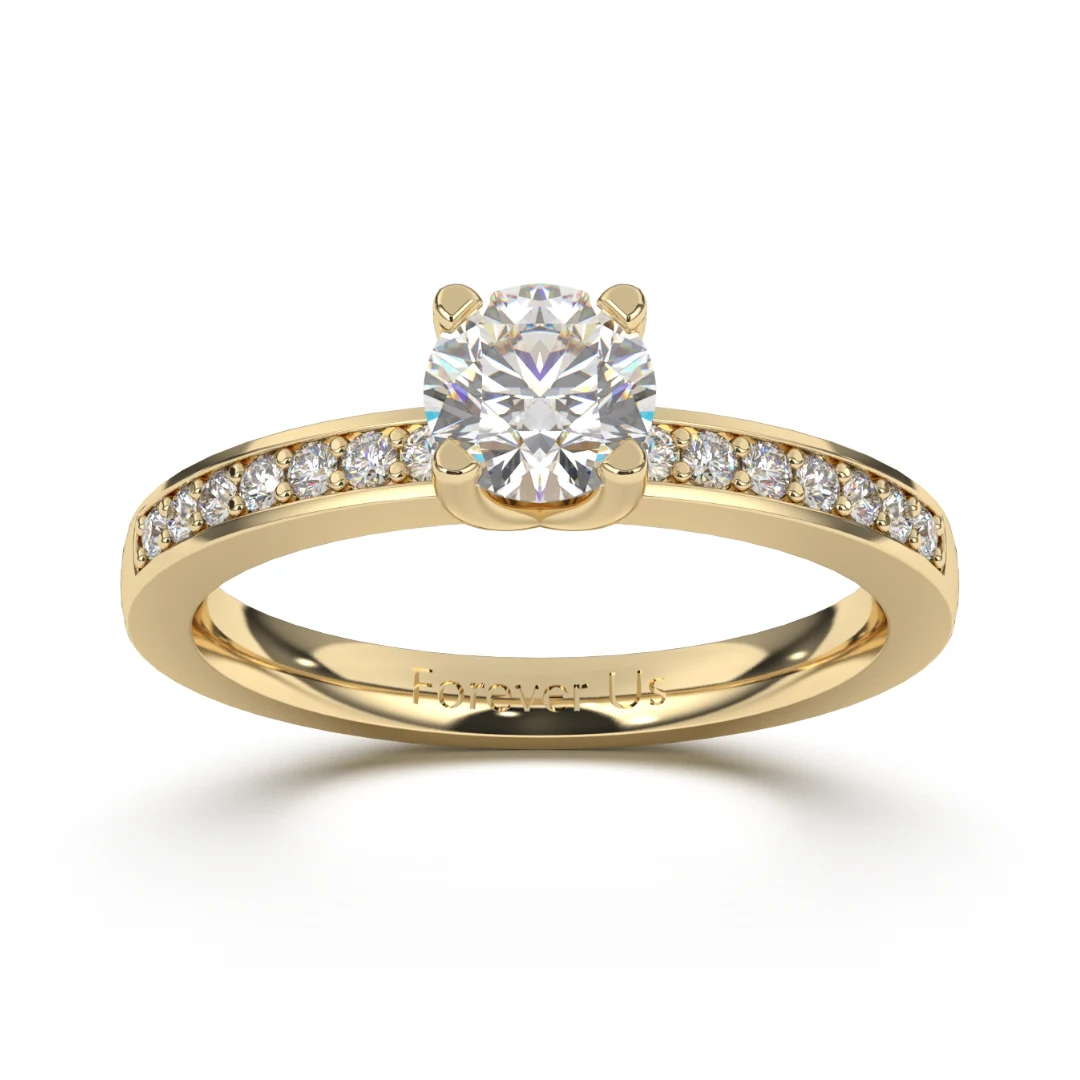 Anillo de Compromiso Harvey en oro
