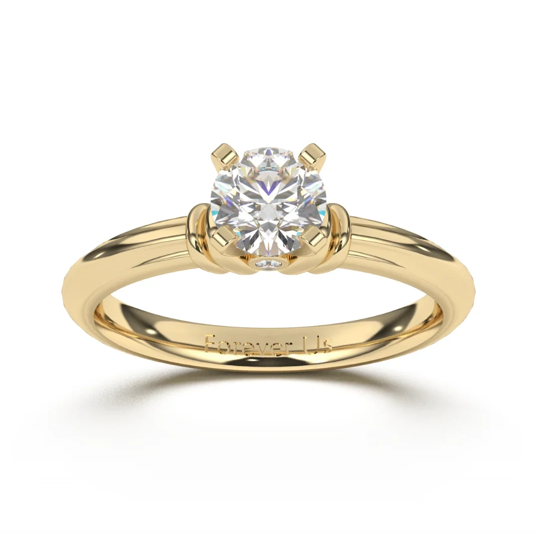 Anillo de Compromiso Hudson en oro — Forever Us