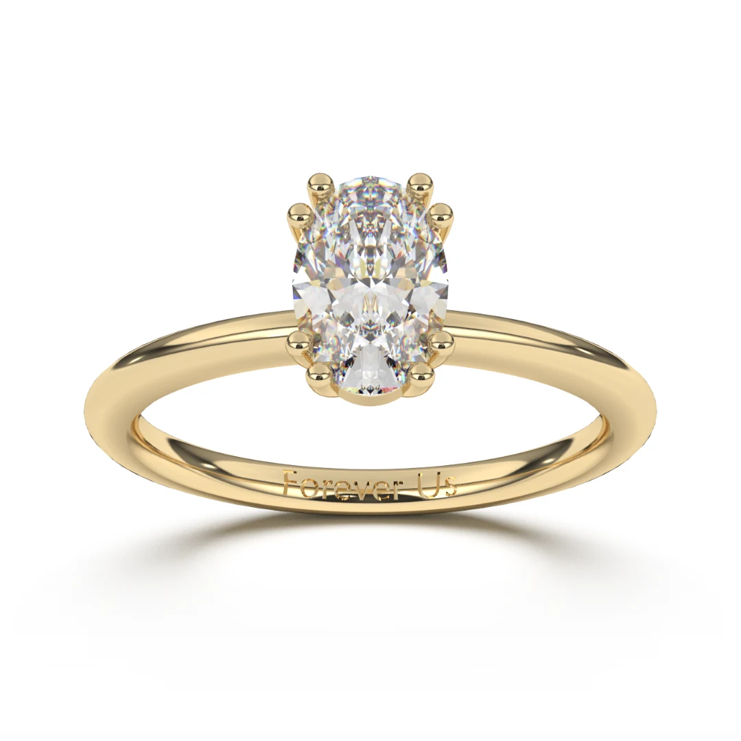 Anillo de Compromiso Kloi en oro