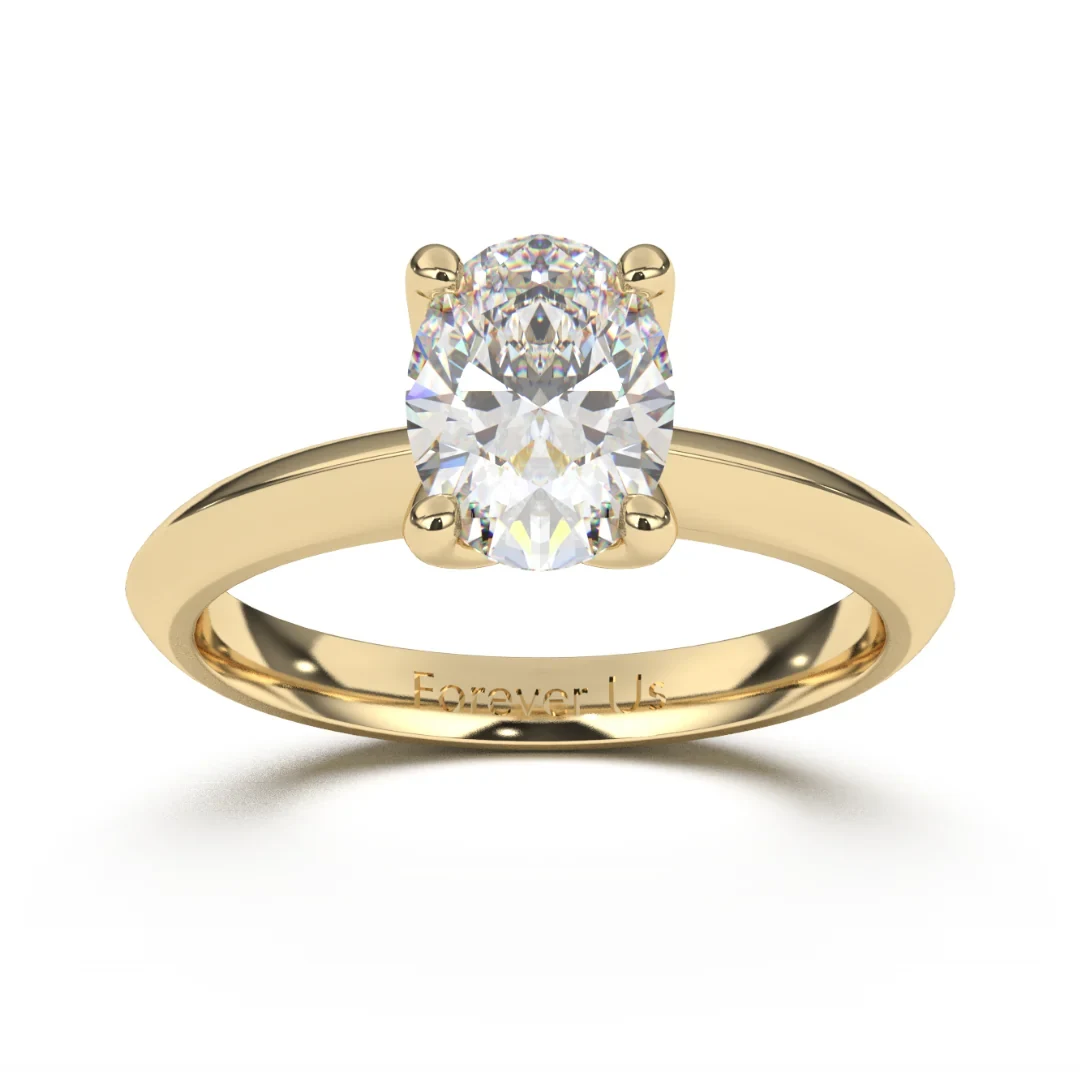 Anillo de Compromiso Livia en oro — Forever Us