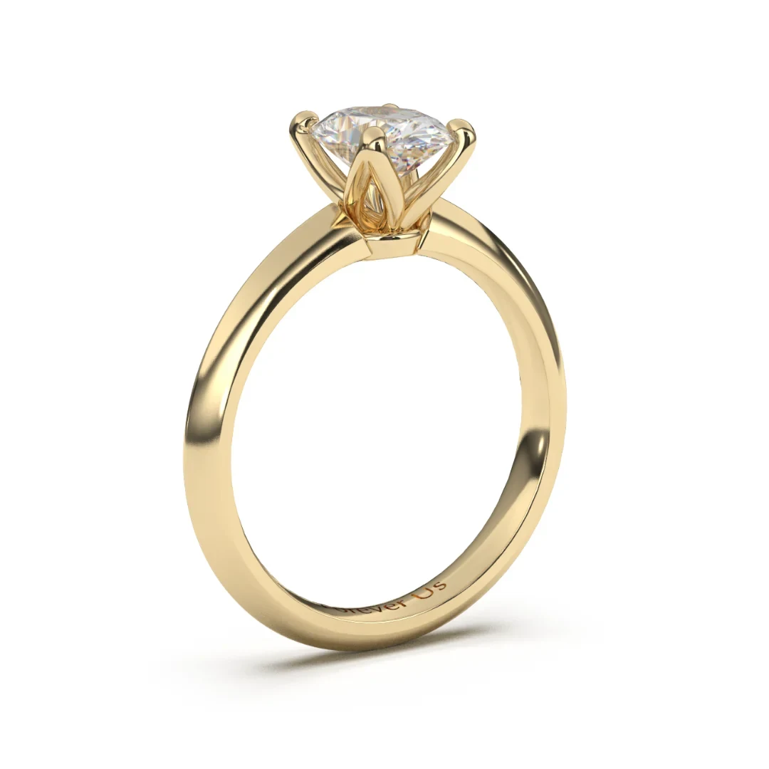 Anillo de Compromiso Livia en oro — Forever Us — vista 2