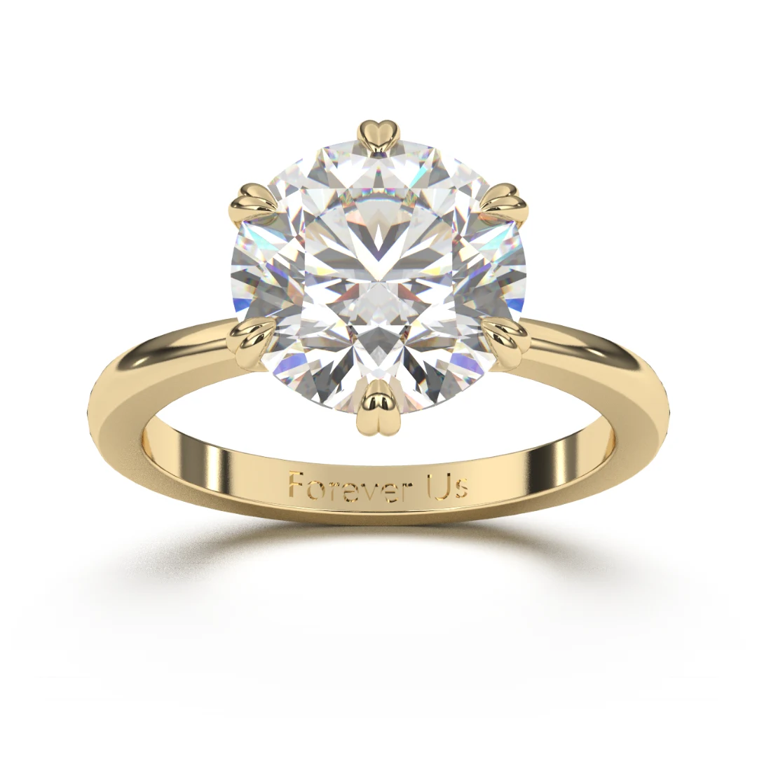 Anillo de Compromiso Lore en oro — Forever Us
