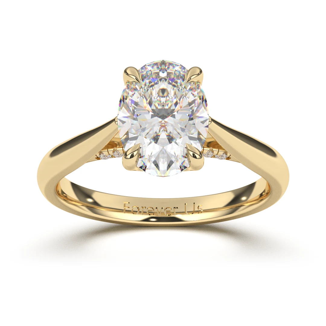 Anillo de Compromiso Loretta en oro — Forever Us