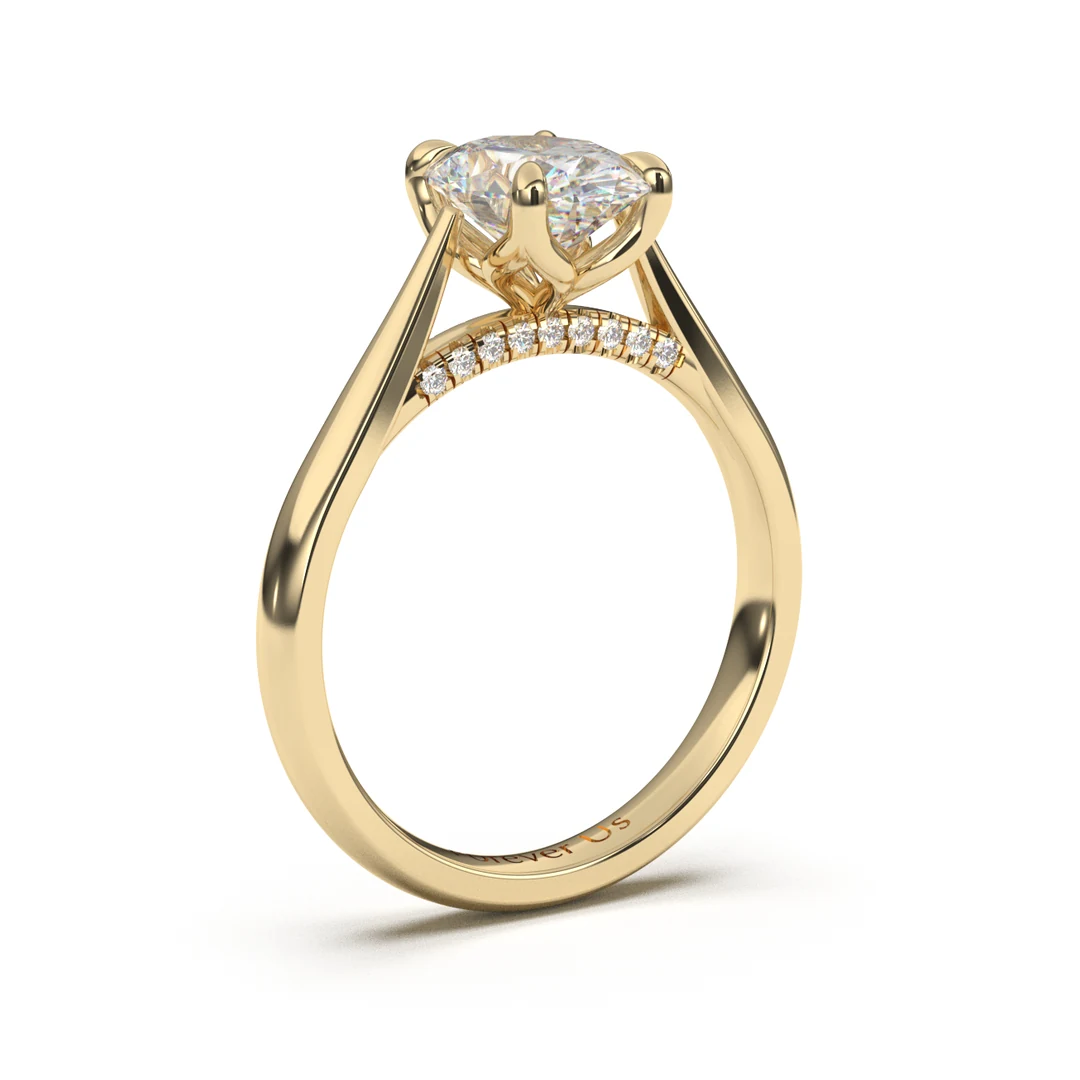 Anillo de Compromiso Loretta en oro — Forever Us — vista 2
