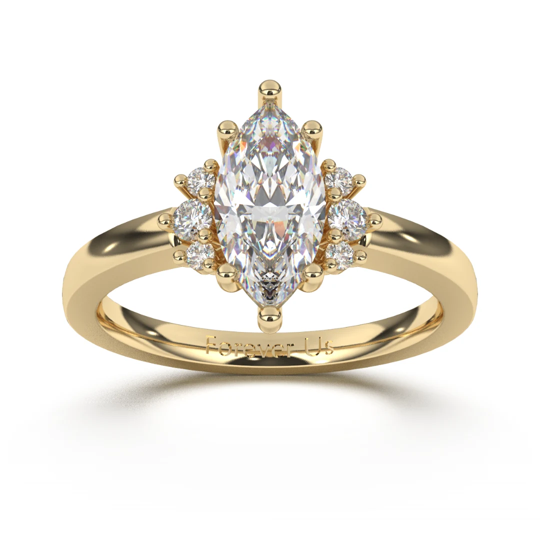 Anillo de Compromiso Mabela en oro