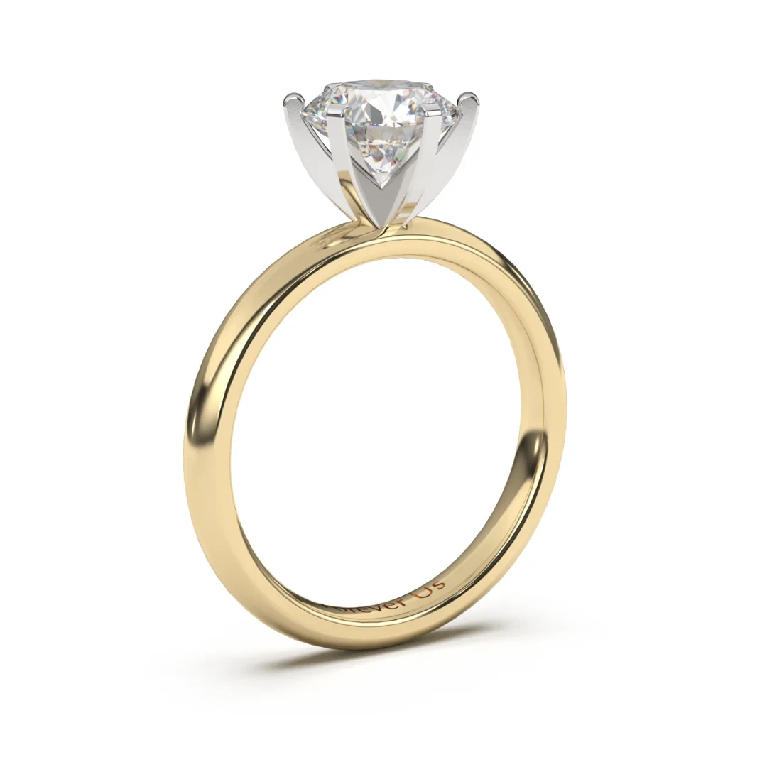 Anillo de Compromiso Madrid en oro — Forever Us — vista 2