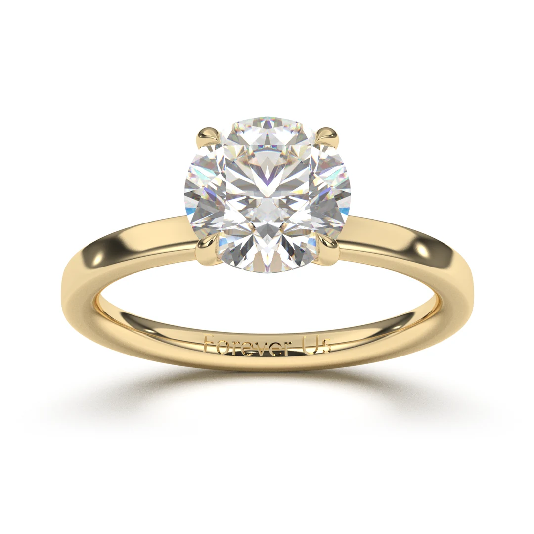 Anillo de Compromiso Margot en oro — Forever Us