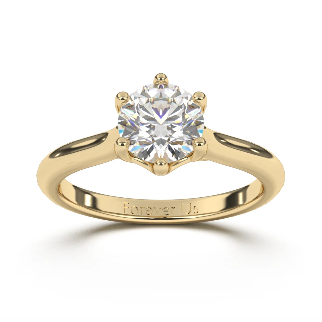 Anillo de Compromiso Melbourne en oro