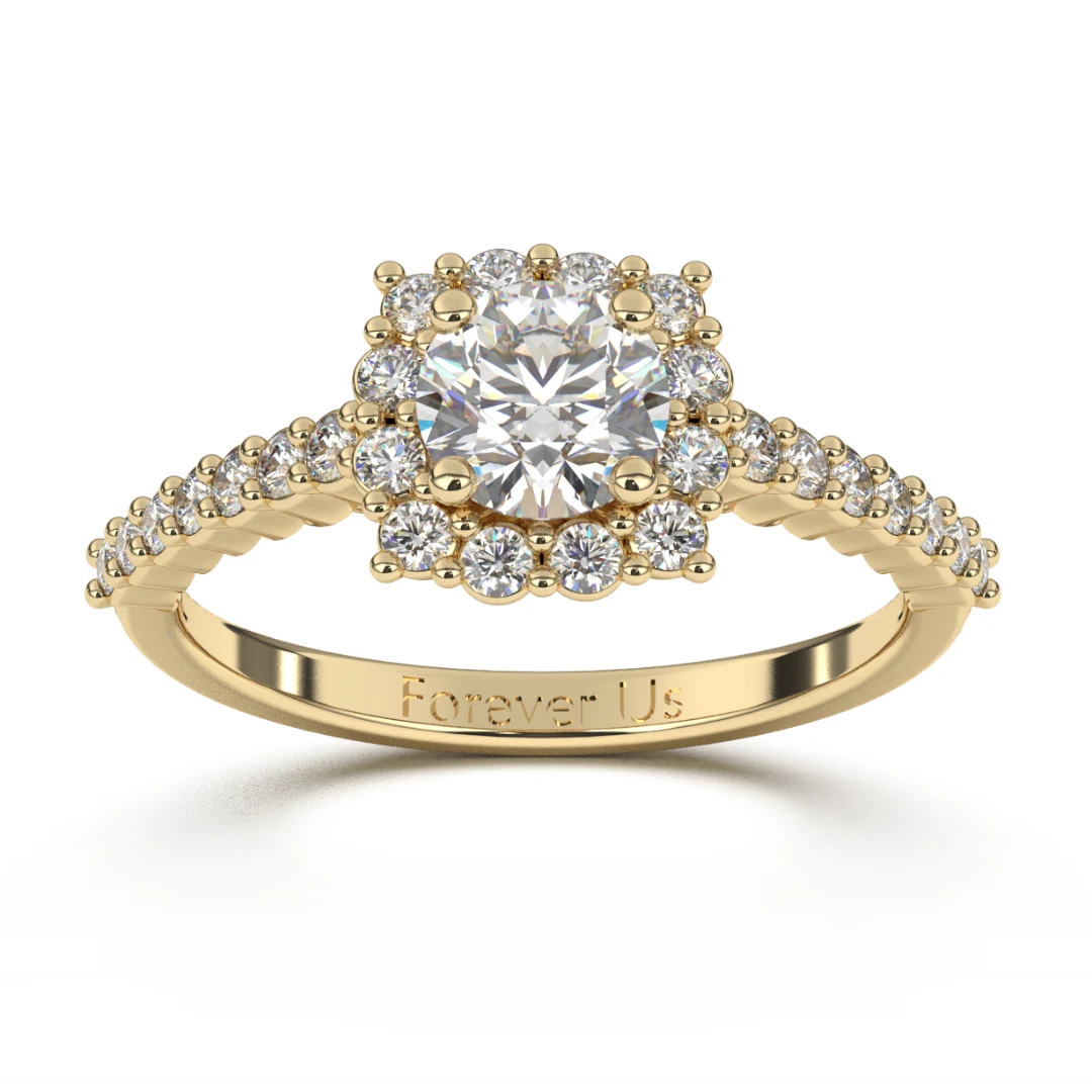 Anillo de Compromiso Milán en oro