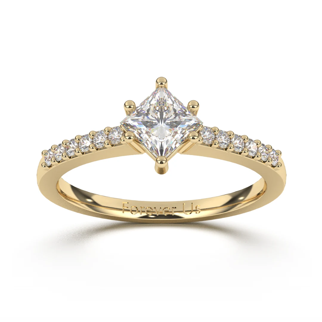 Anillo de Compromiso Minerva en oro