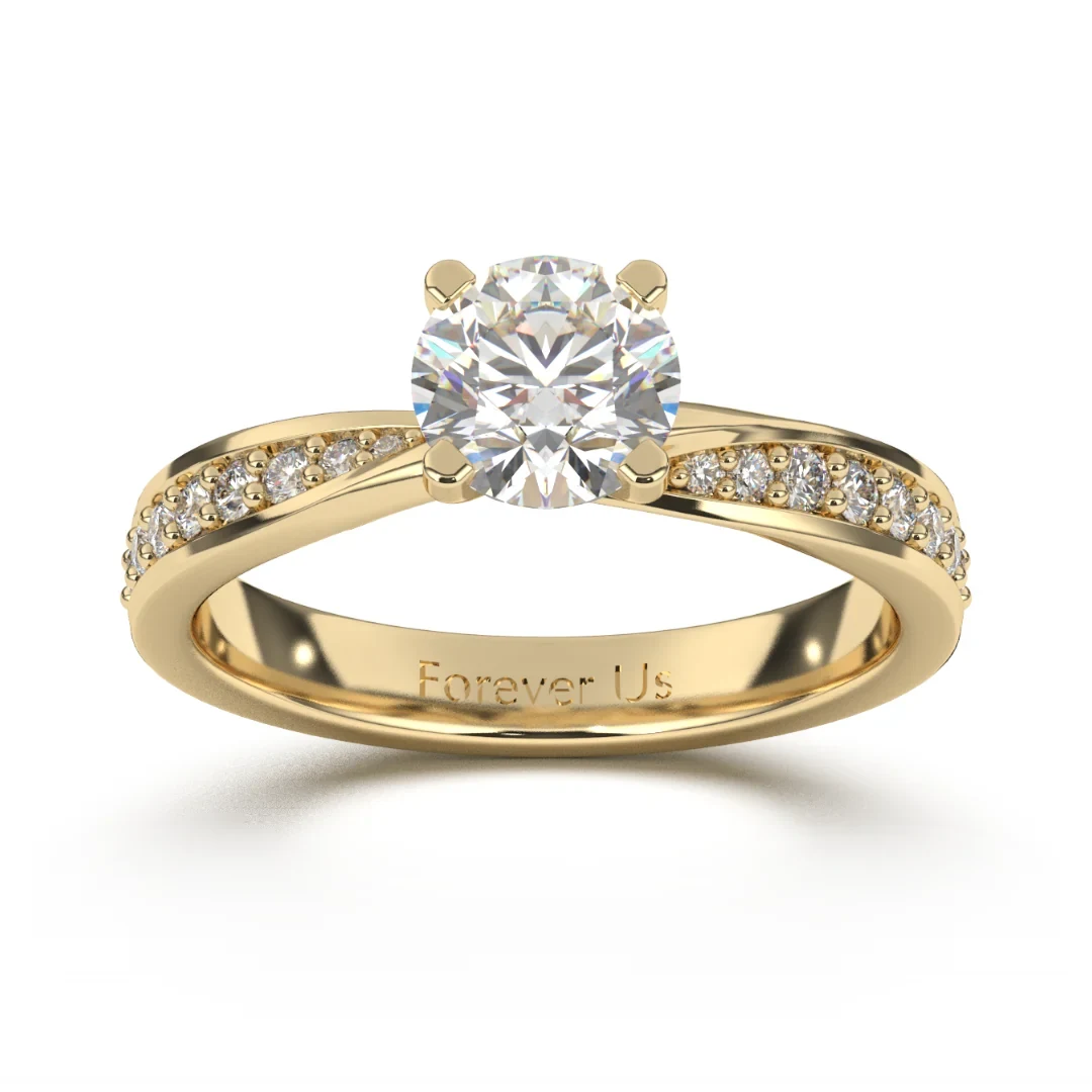 Anillo de Compromiso Mobius en oro