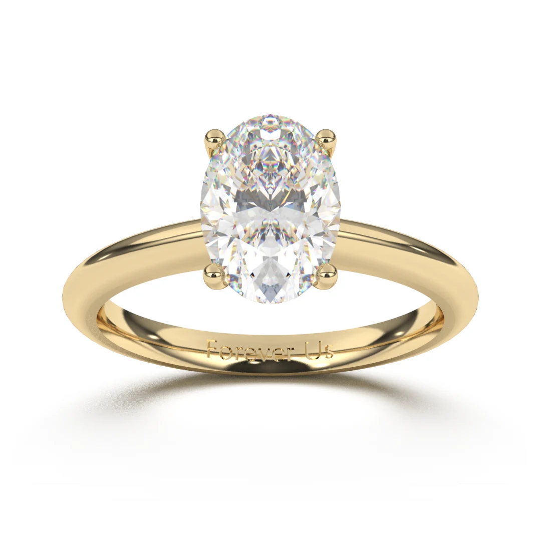 Anillo de Compromiso Niza en oro