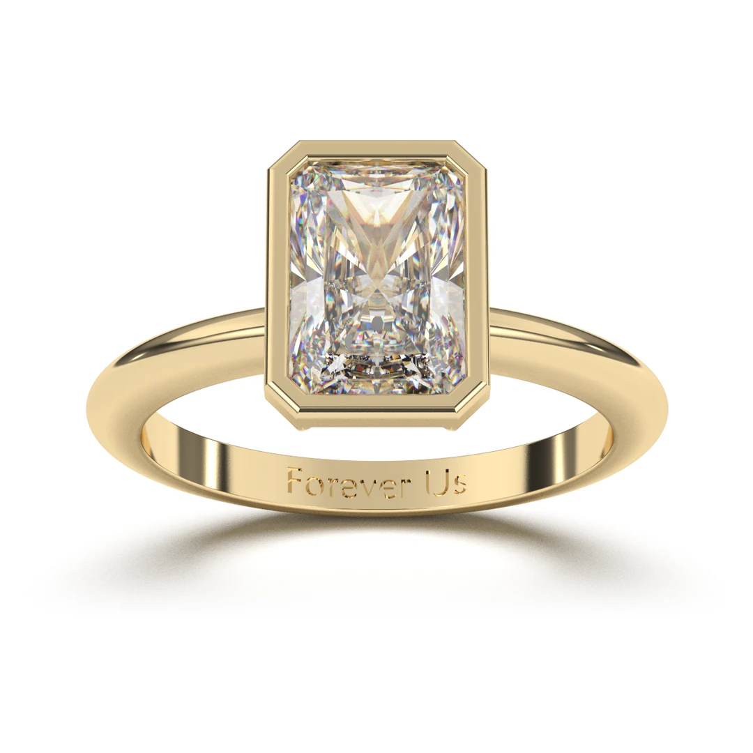 Anillo de Compromiso Odette en oro — Forever Us