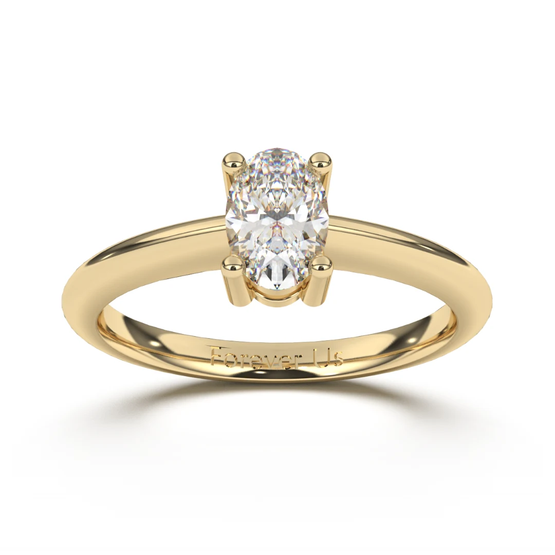 Anillo de Compromiso Quill en oro