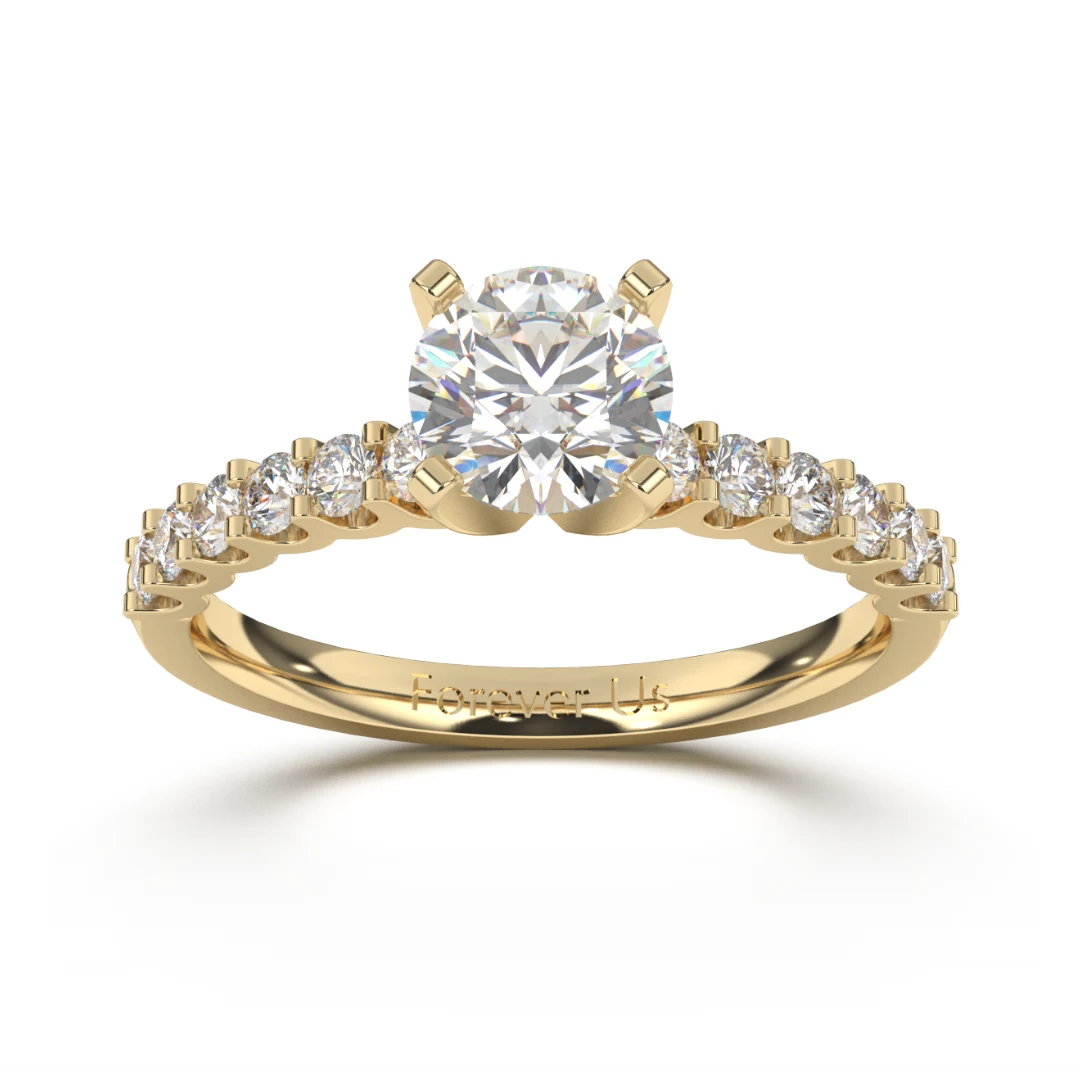 Anillo de Compromiso Regina en oro