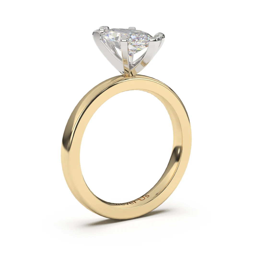 Anillo de Compromiso Roma en oro — Forever Us — vista 2