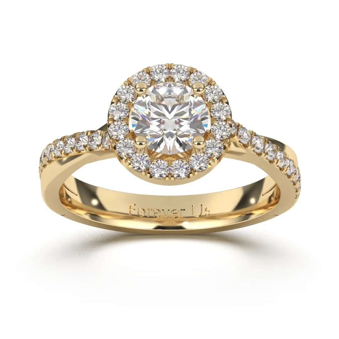 Anillo de Compromiso Rox en oro — Forever Us