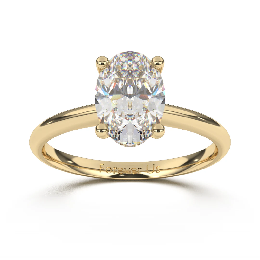 Anillo de Compromiso Serena en oro
