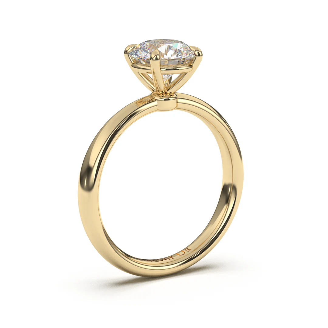 Anillo de Compromiso Stella en oro — Forever Us — vista 2