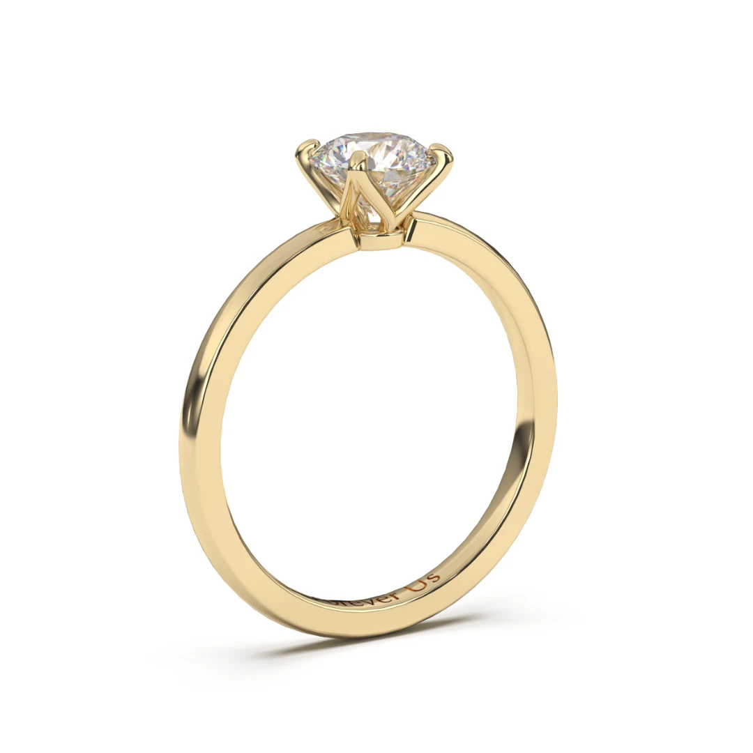 Anillo de Compromiso Sydney en oro — Forever Us — vista 2