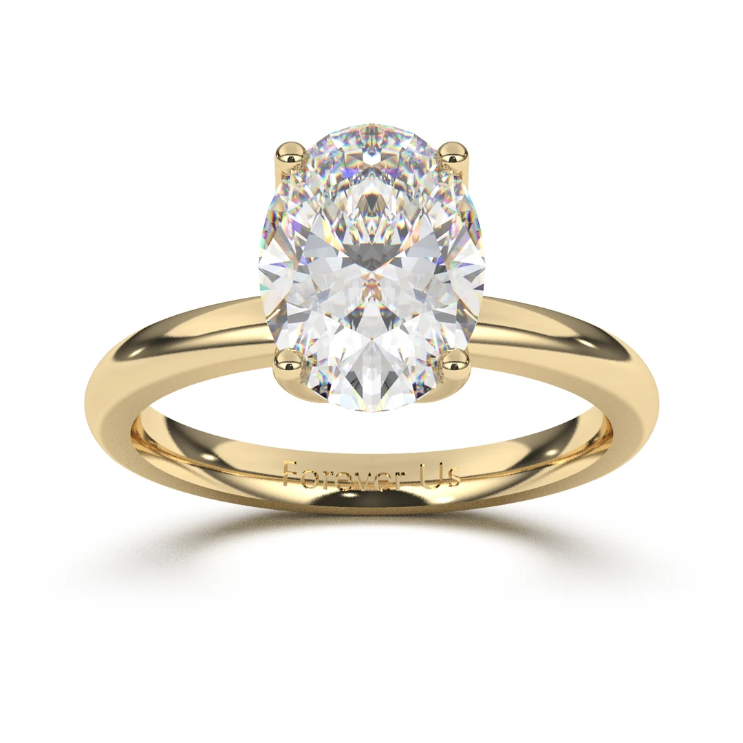 Anillo de Compromiso Sylvana en oro — Forever Us