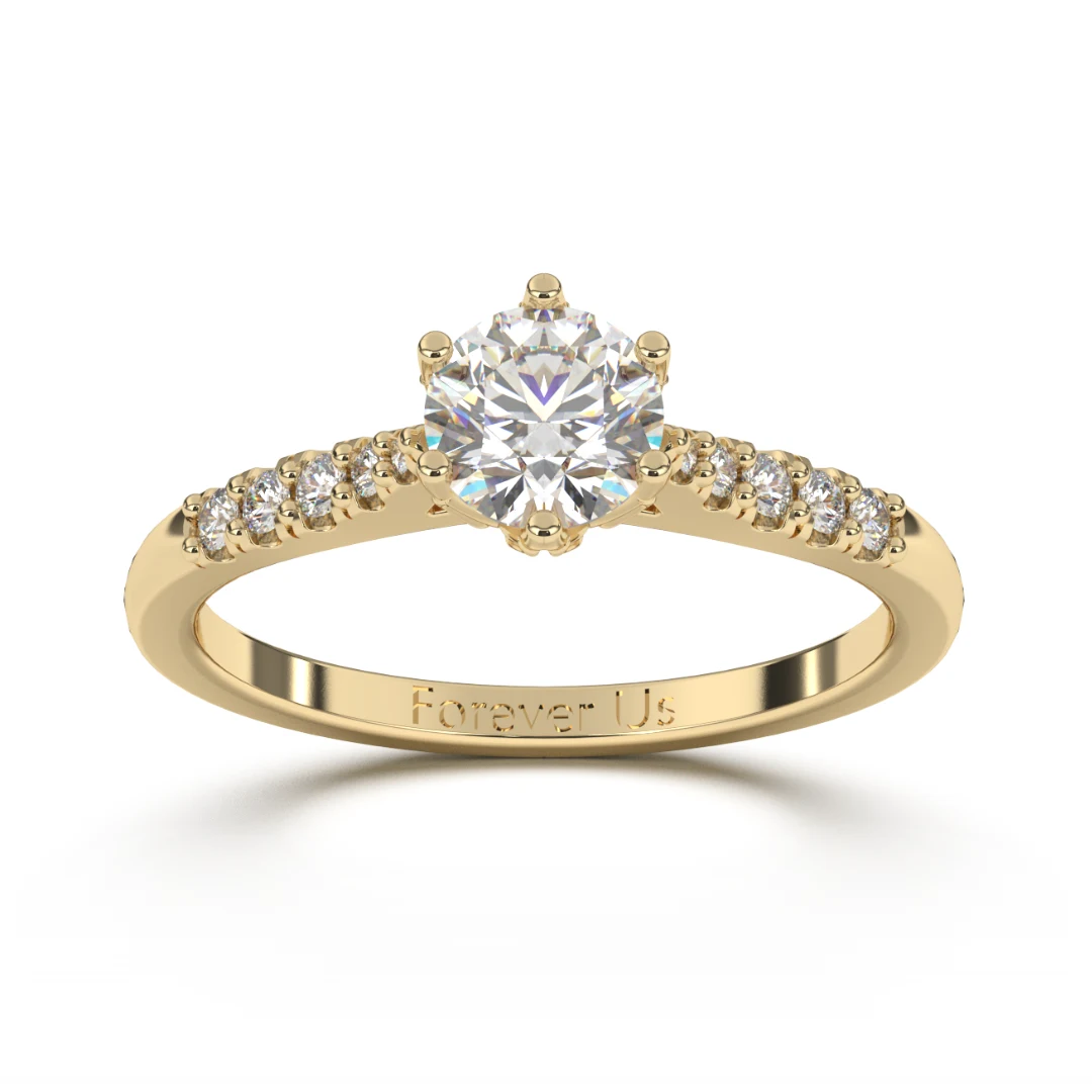 Anillo de Compromiso Tuly en oro