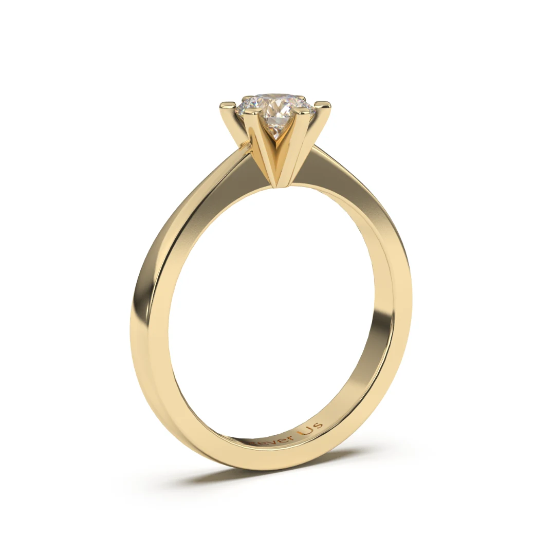 Anillo de Compromiso Valleta en oro — Forever Us — vista 2