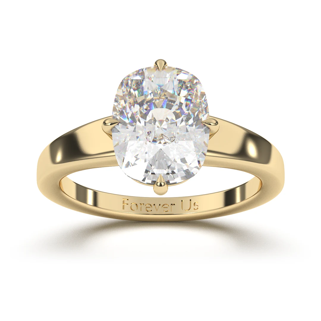 Anillo de Compromiso Vega en oro — Forever Us