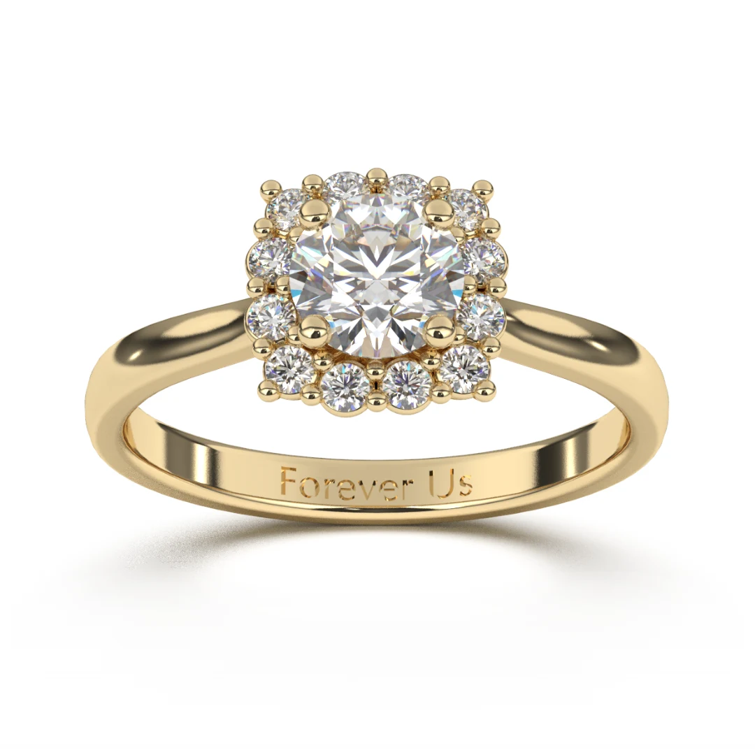 Anillo de Compromiso Verona en oro
