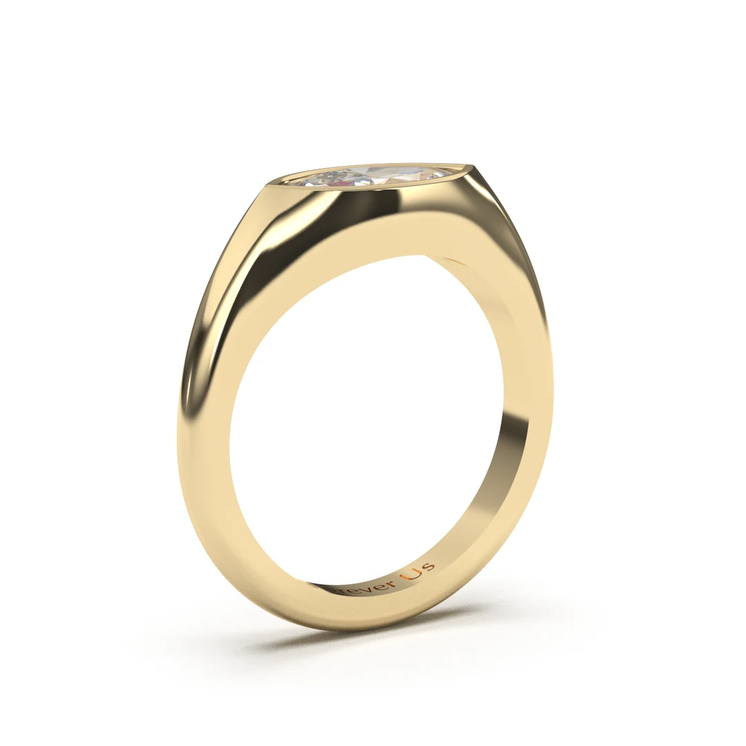 Anillo de Compromiso Viena en oro — Forever Us — vista 2