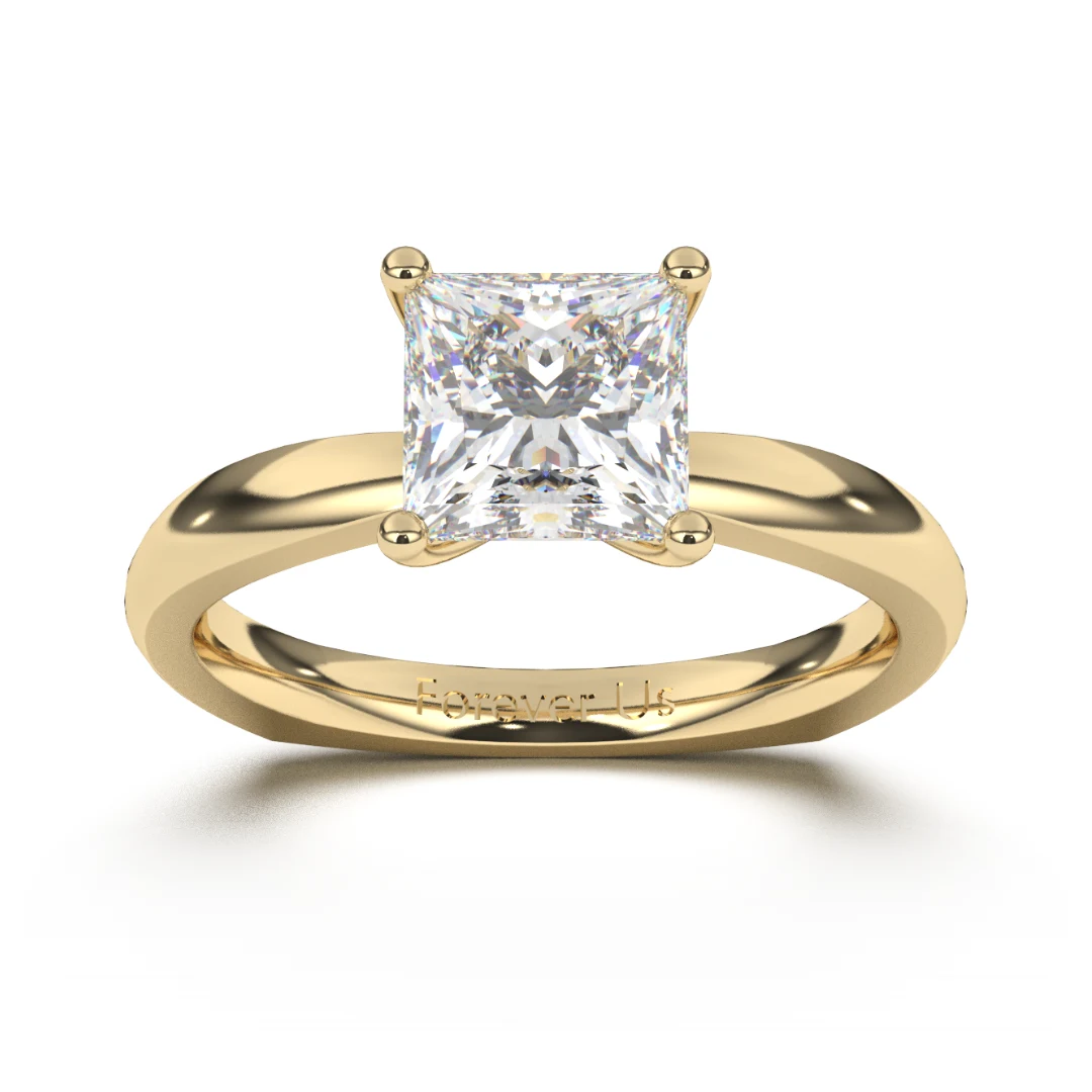 Anillo de Compromiso Zenit en oro — Forever Us